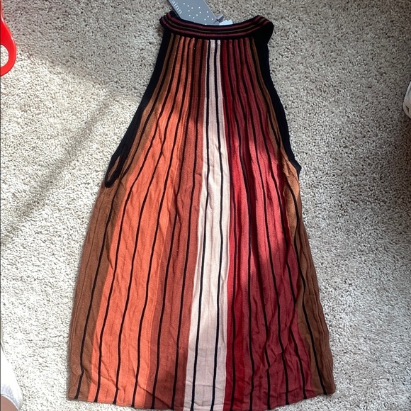 Daniel Rainn Penelope Halter Sweater Tank Dark Pink - Picture 4 of 4